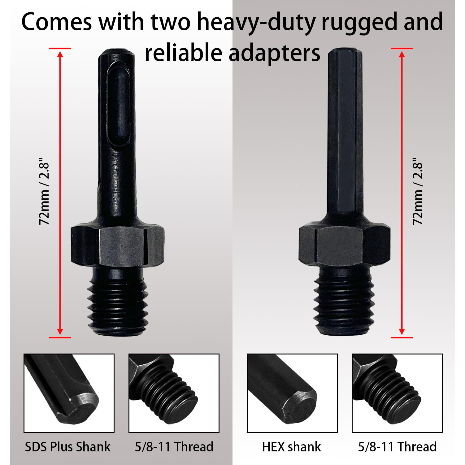 Core Drill Bits 2" - Concrete & Masonry -7 Core Drill Bits 2" - Concrete & Masonry -7