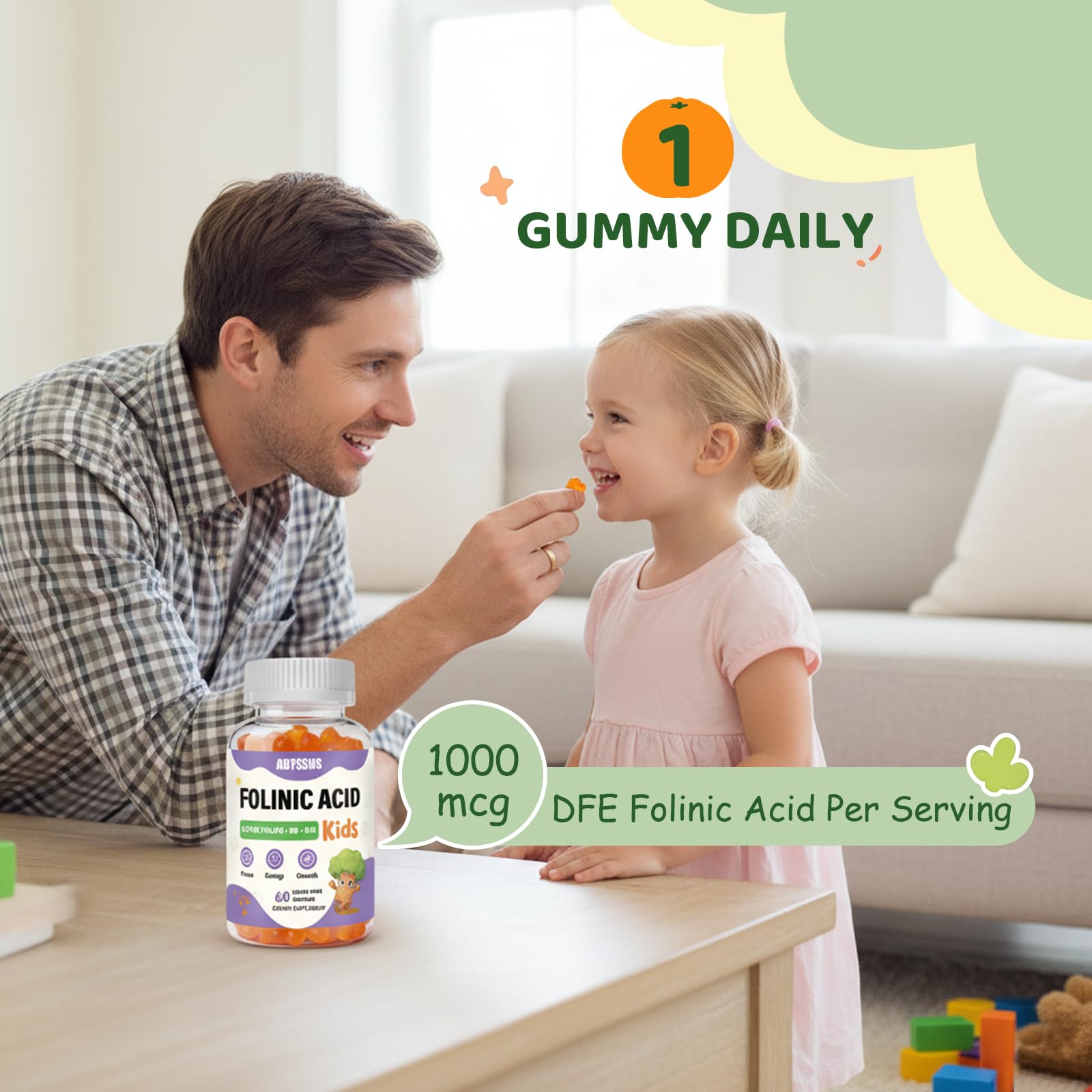 ABYSSUS Kids Folinic Acid Gummies, Active Folate with B6 & B12, Sugar-Free — Amazon image 6
