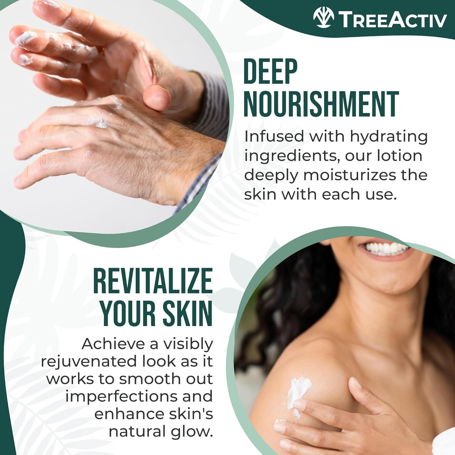 TreeActiv Rough and Bumpy Skin Lotion, 8 fl oz, With Hyaluronic Acid, Shea Butter and Vitamin E, Nourishing Lotion for Rough and Bumpy Skin, Moisturizing Strawberry Legs, For All Skin Types - Image 4