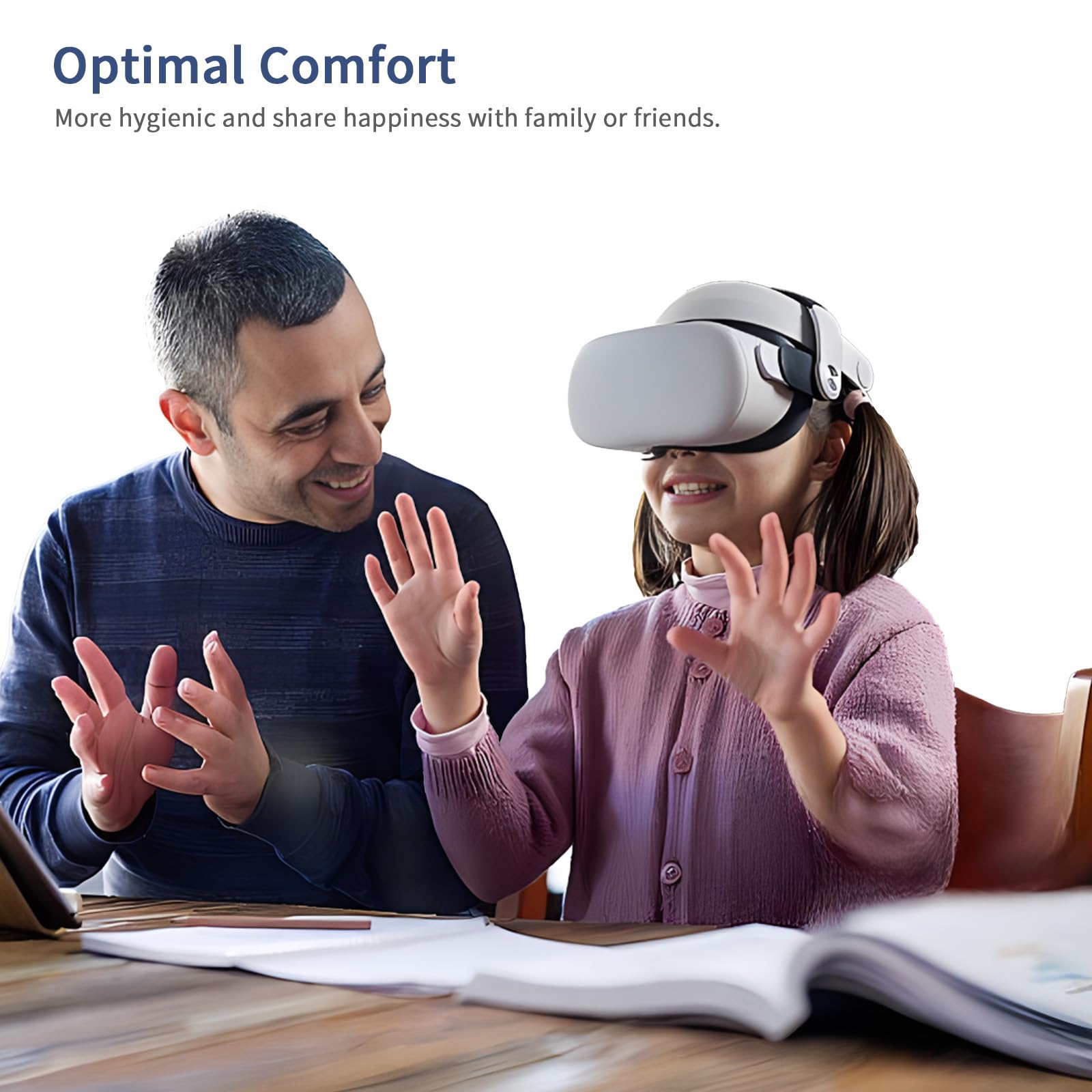 Coussin facial VR Oculus Quest 2 interface couverture rechange Meta Quest 2 cuir trous respirants