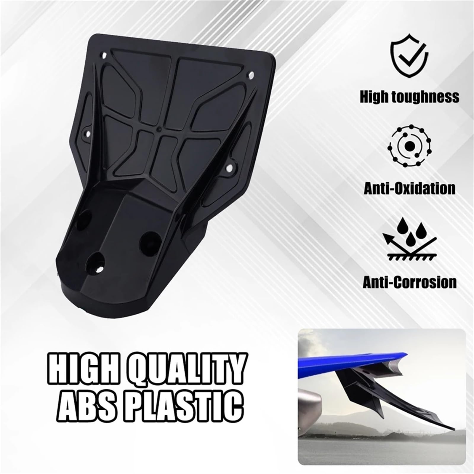 Supporto Targa E Fanale Posteriore Per Yamaha WR250F/450F 2007-2024 - Parafango Posteriore, Nuovo