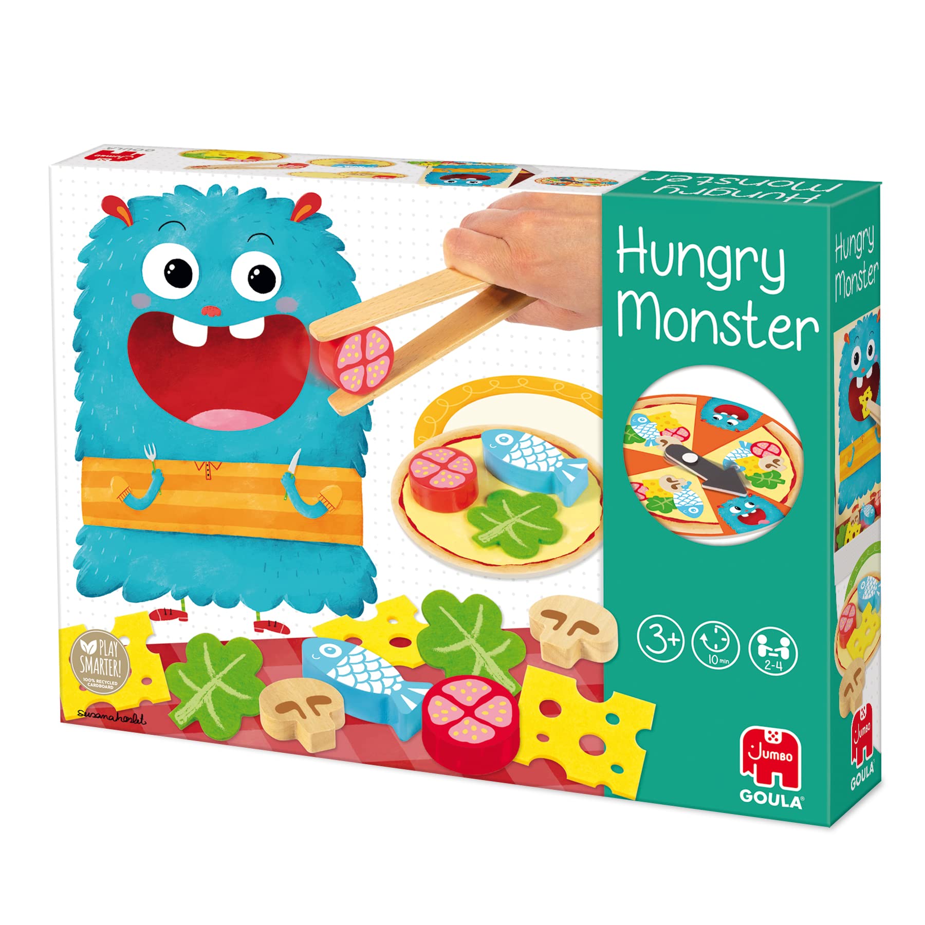 Goula - Hungry monster, Juego de mesa preescolar a partir de 3 años