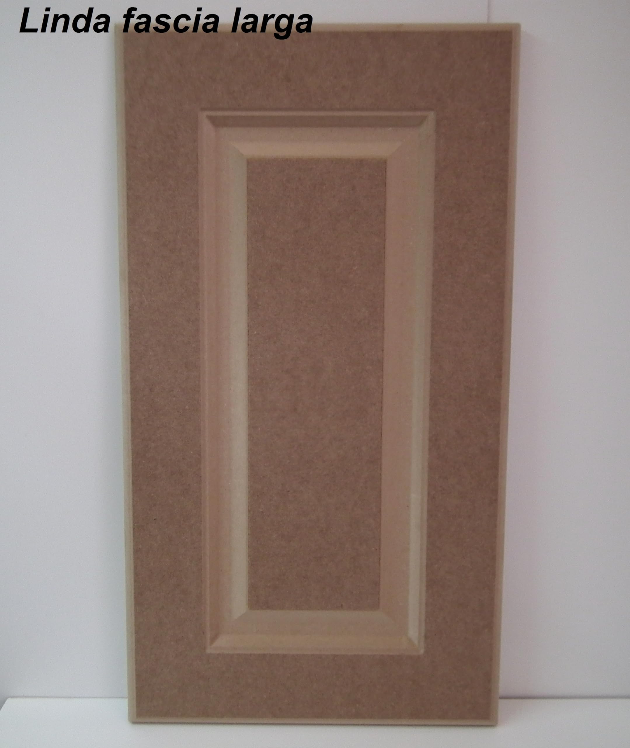 Ante cucina in mdf Grezze con schienali RETROFINITE vari misure e modelli (LINDA FASCIA LARGA, H 71,6 X L 44,6)