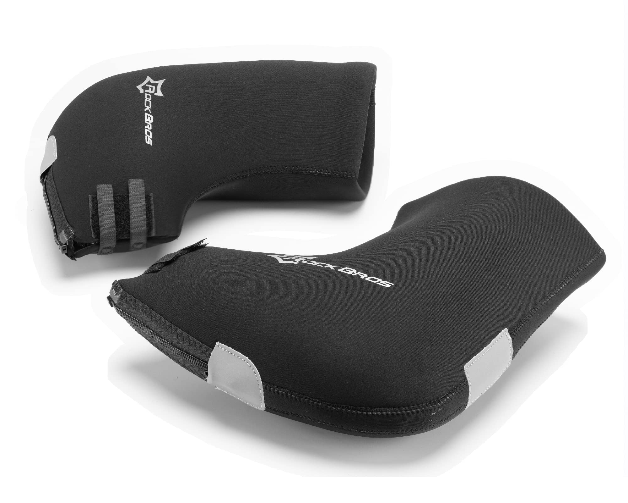 ROCKBROS Lenkerhandschuhe Fahrrad, Lenkerstulpen Winter Thermo Winddicht