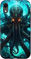 Vista 25 de Octopus Kraken Monster Sea Creature Animals Ocean Fantasy Case for iPhone 16