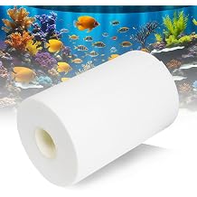115' Long 6.78" High Replacement Fleece Roll Compatible with Red Reef 1200 Model Coral Aquarium Filtration System, Automatic Filtration Performance
