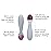 ezpz Tiny Spoon (2 Pack in Pewter) - 6 Months+ - 100% Silicone Spoon for Baby Led Weaning + Purees - Designed by a Pediatric Feeding Specialist - Shower Essentials & Gifts