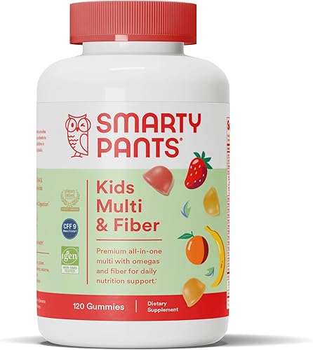 Miniatura 5 de SmartyPants Multivitamínico para hombres, gomitas aceite de pescado Omega 3 (EPADHA) y gomitas multivitamínicas para niños y suplemento de fibra