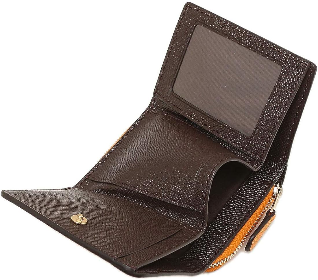 Amazon コーチ 三つ折り財布 アウトレット ミニ財布 オレンジ レディース Coach 37968 Imr1x 並行輸入品 財布