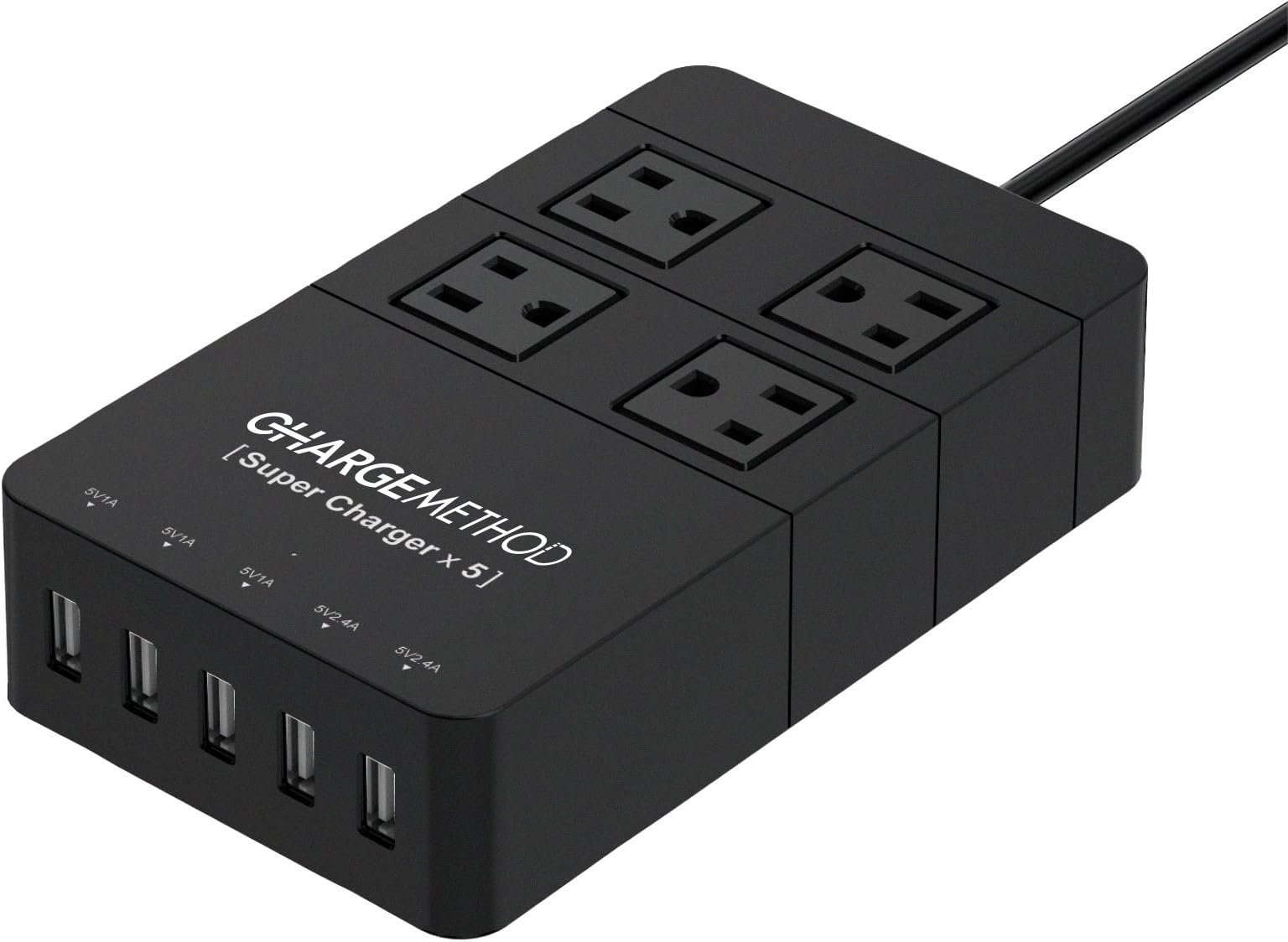 InCharged Multiple Cell Phone Charging Station Dock - Universal Mobile Charging for All Devices