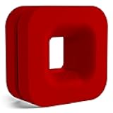 NZXT Puck - Cable Management and Headset Mount - Compact Size - Silicone Construction - Powerful Magnet for Computer Case Mounting - Red