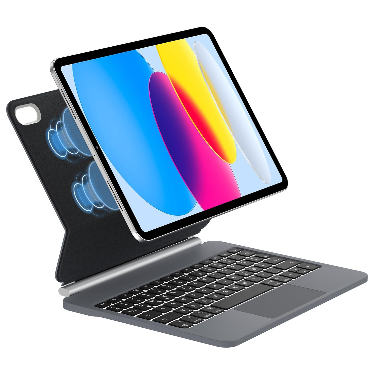 magic keyboard ipad 11 inch 2025 black qwertz layout