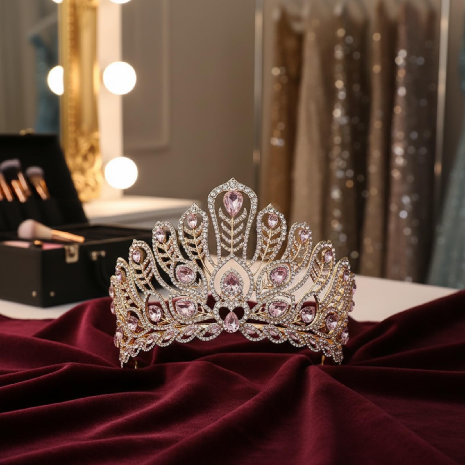 con Peine Formal corativo Accesorio para el Cabello Aleación para Novias, Quinceañeras, Bodas, Style to 5