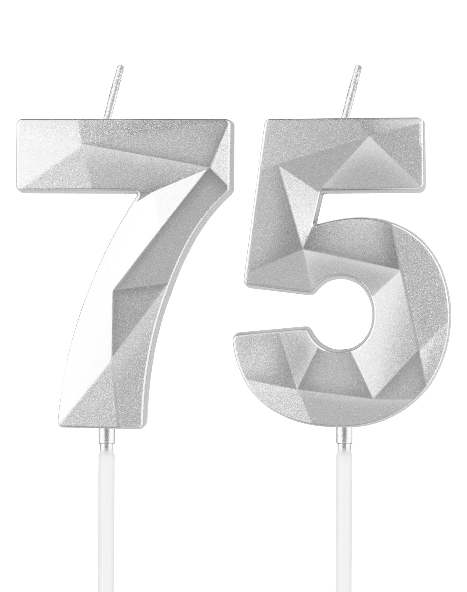 Royal Blue 13th Birthday Candles, 3D Number 13 Candle for Cake, Boy Girl 13th Birthday Decorations,Sapphire Candle Topper Blue Cake Decorations for Birthday Party Wedding Anniversary Supplies — view 298