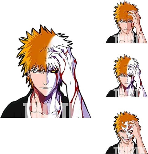 Miniatura 1 de Calcomanías de animé para automóvil, impermeables, calcomanías de parachoques de anime para automóvil, laptop, ventana, iPad, patineta, niños