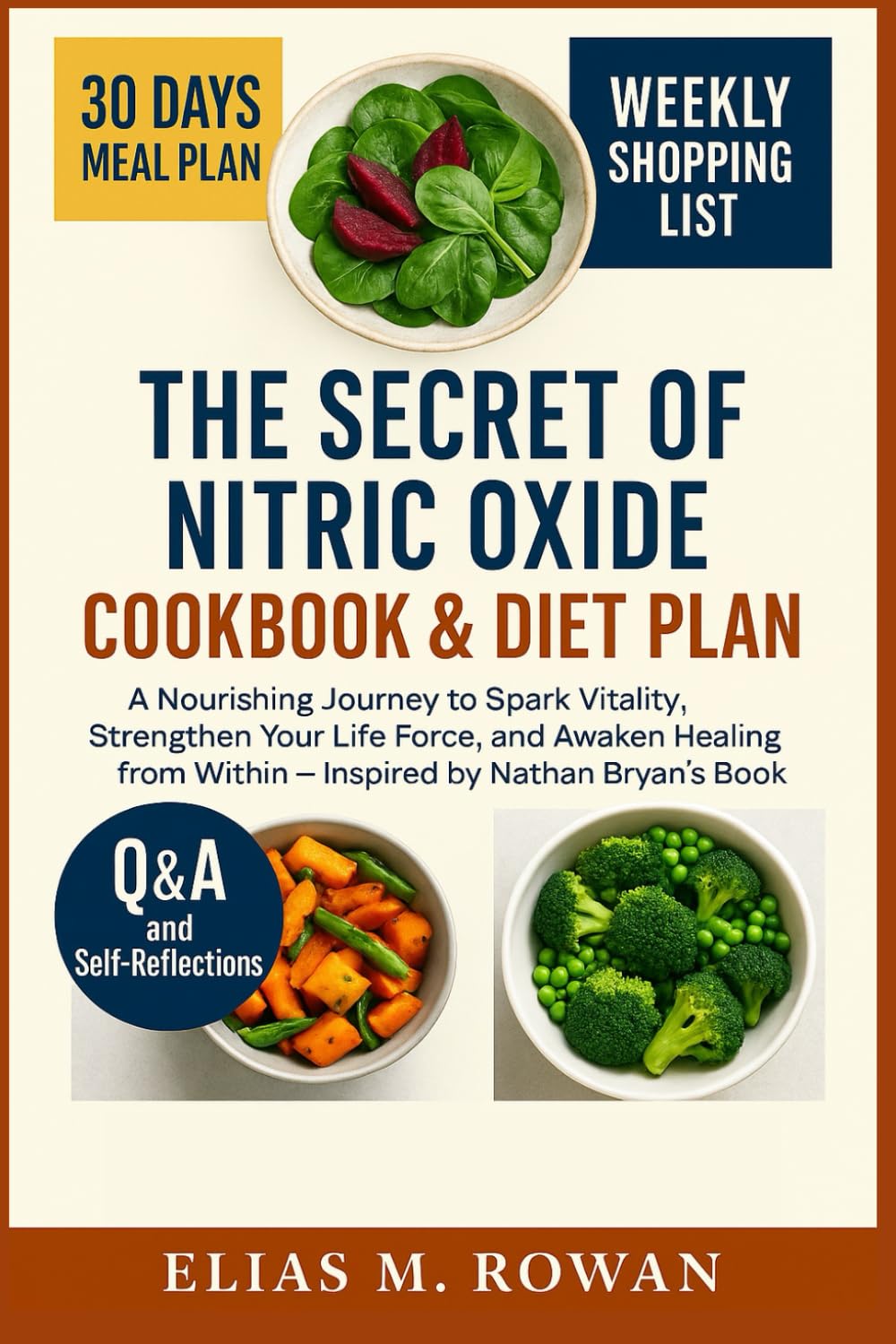 The Secret of Nitric Oxide Cookbook & Diet Plan: Recipes, Rituals, and Healing Practices to Spark Your Inner Vitality — Inspired by Nathan Bryan’s Book
