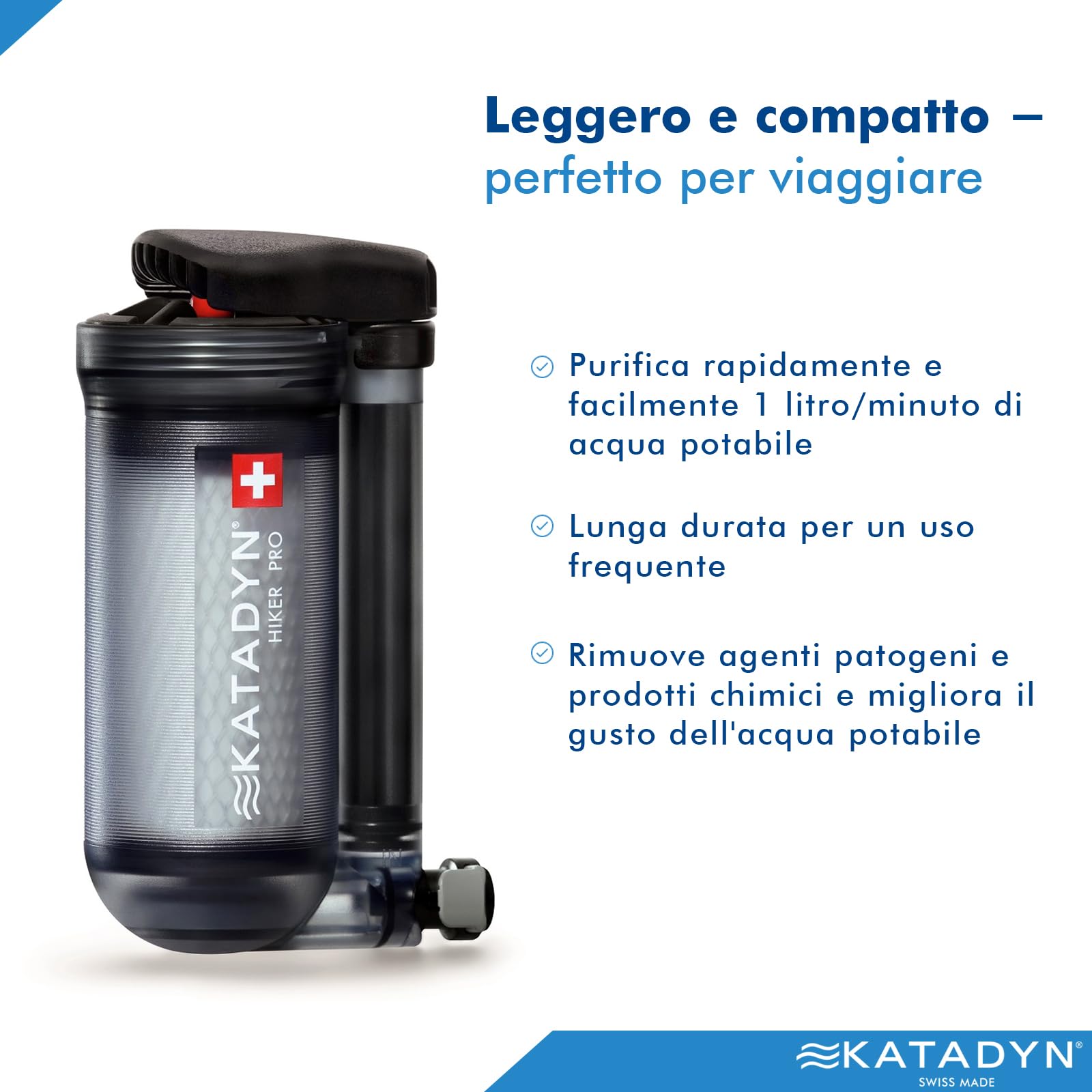 Katadyn Hiker Pro Filtro Filtro dell'acqua