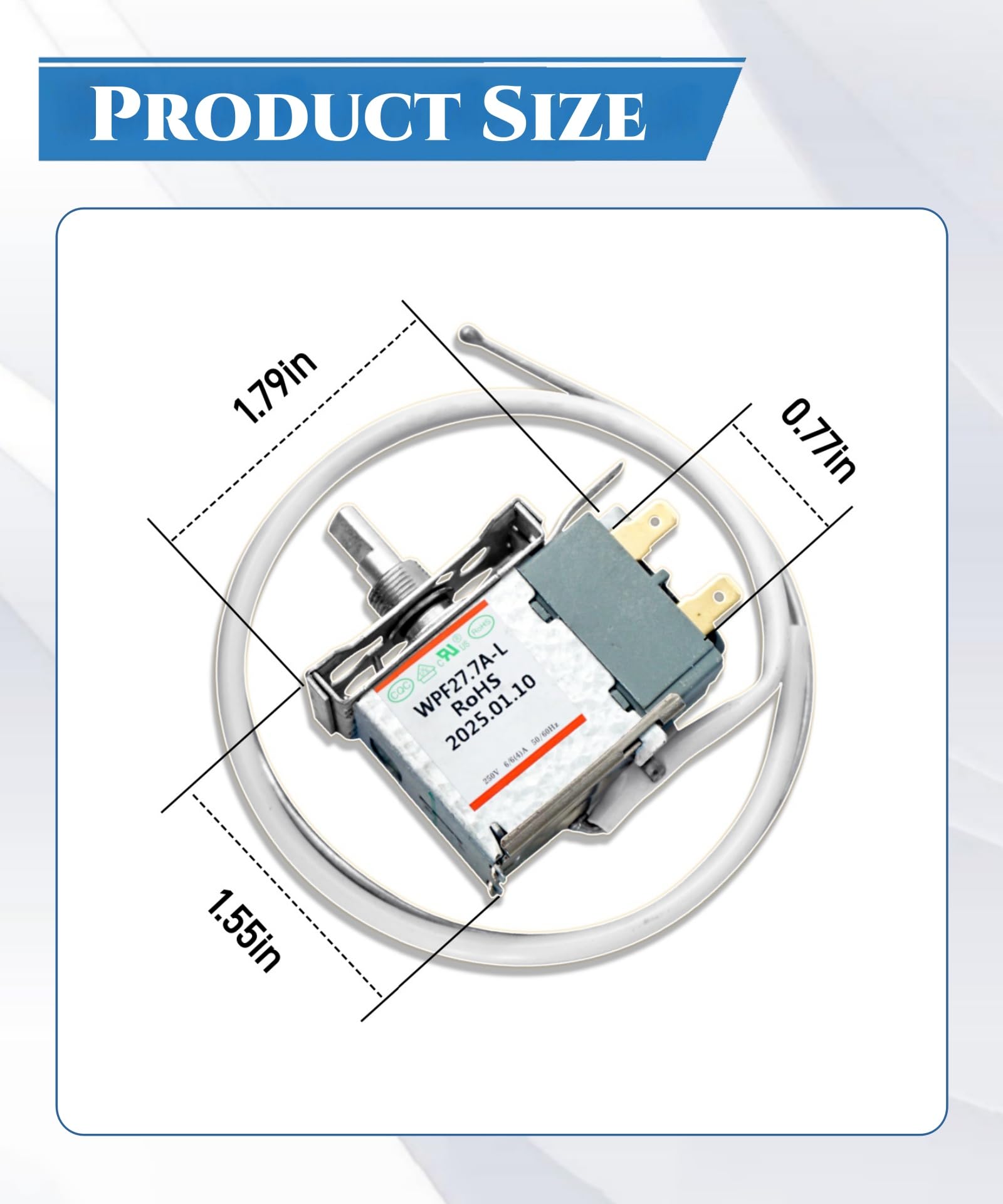Amazon.com: WR50X10085 Freezer Thermostat Replacement Fits for
