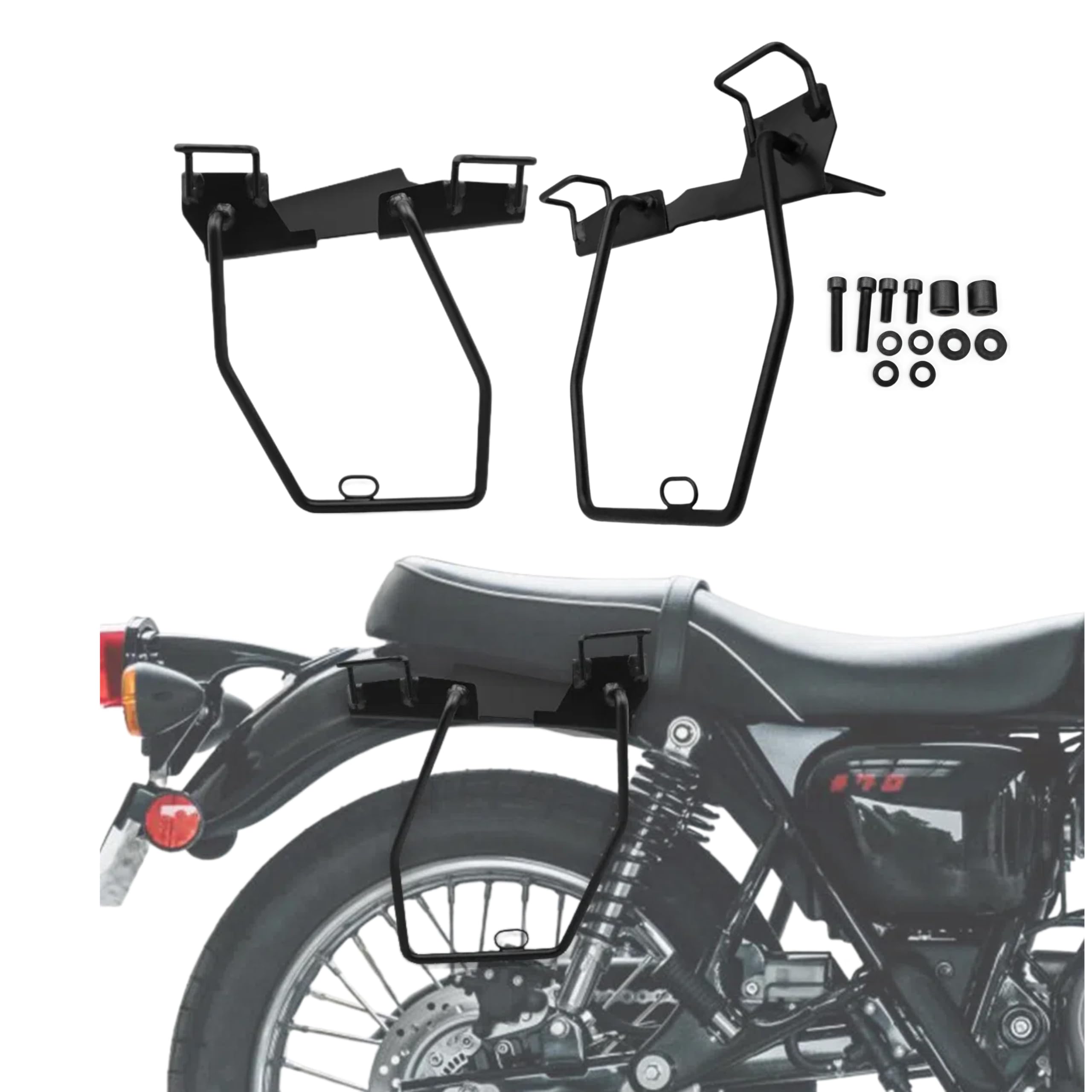 Amazon | Eiksouvi w230 バイク サイドバッグ 専用| w230 カスタム
