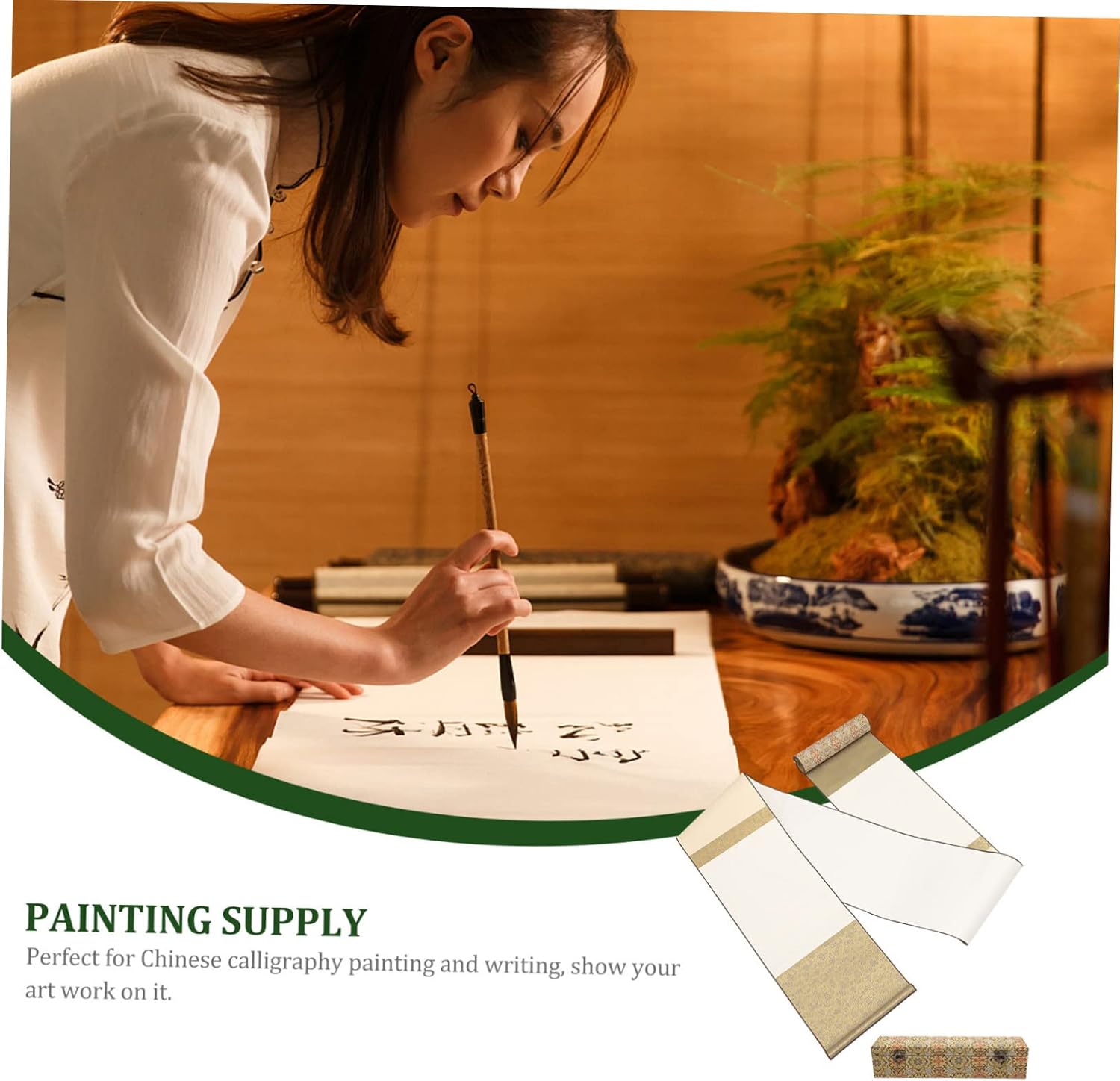 Hohopeti Professional Writing Paper Multi-Function Painting Paper Lightweight Hanging Scroll