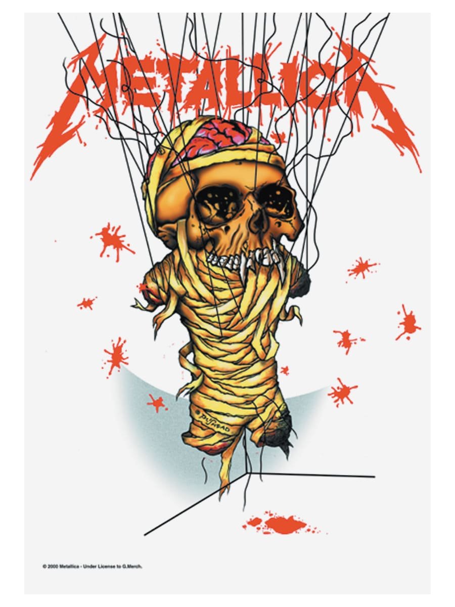 armardi Metallica Poster Flag One