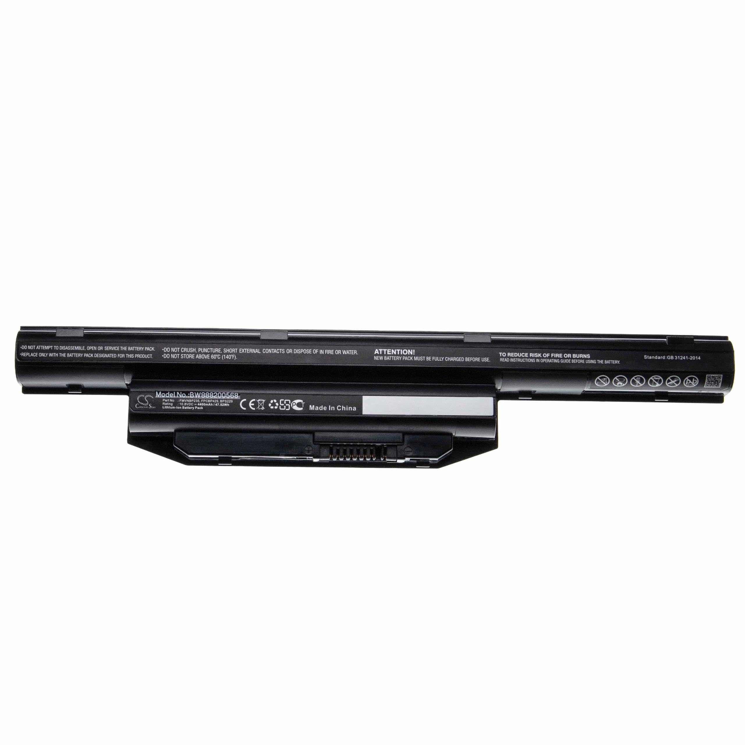 vhbw Batería Compatible con Fujitsu LifeBook E546