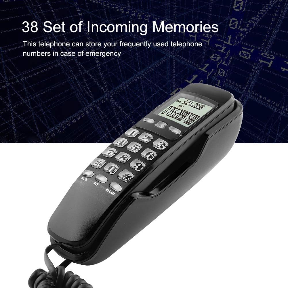 Cuifati KX-T888CID telephone illustrating the 38-set incoming call memory feature.