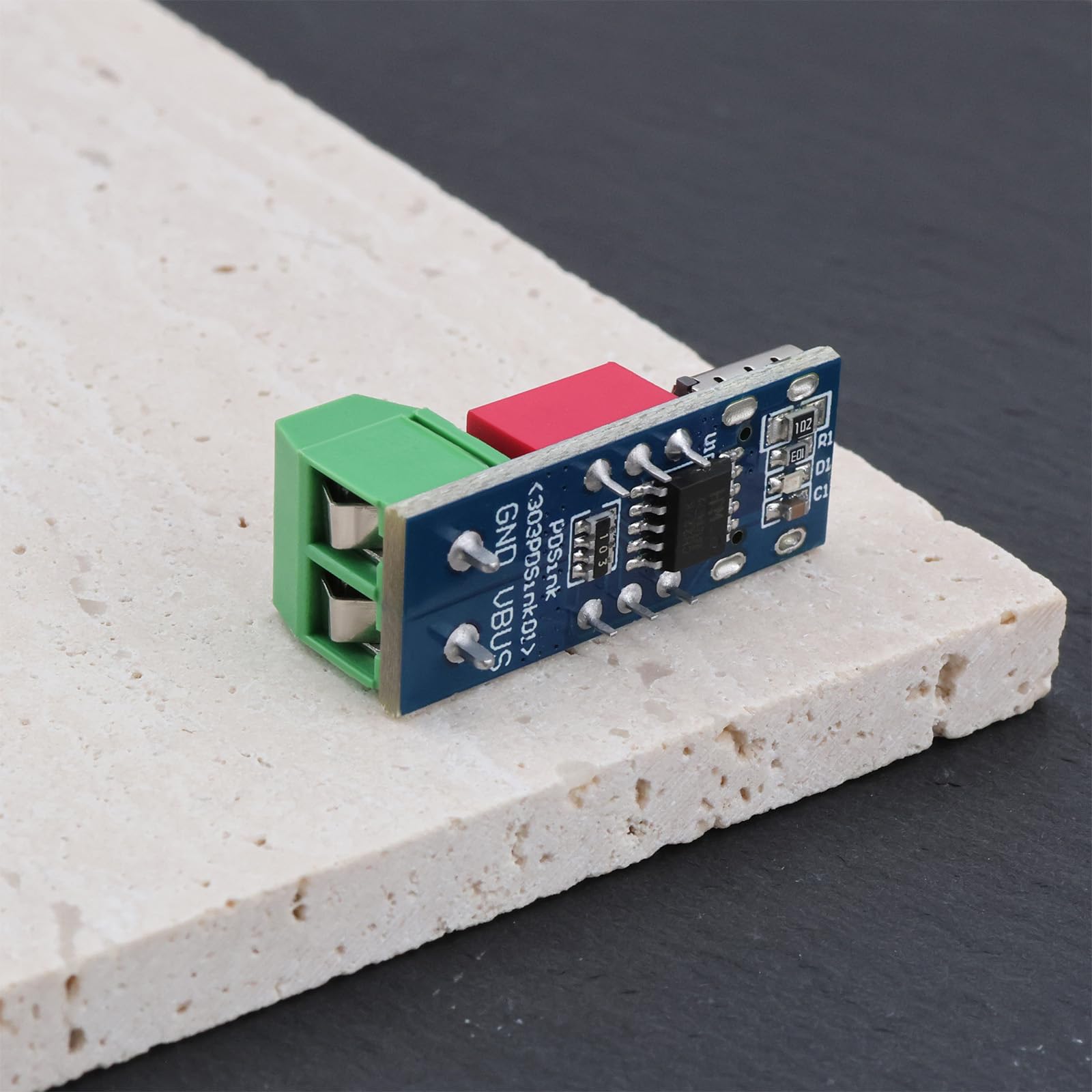 Pack De 3 Módulos Activador Señuelo Carga Rápida PD Tipo C 5-20V 5A – Voltaje Ajustable, Compatible Con PD2.0/3.0 Y QC – Ideal Para Proyectos DIY