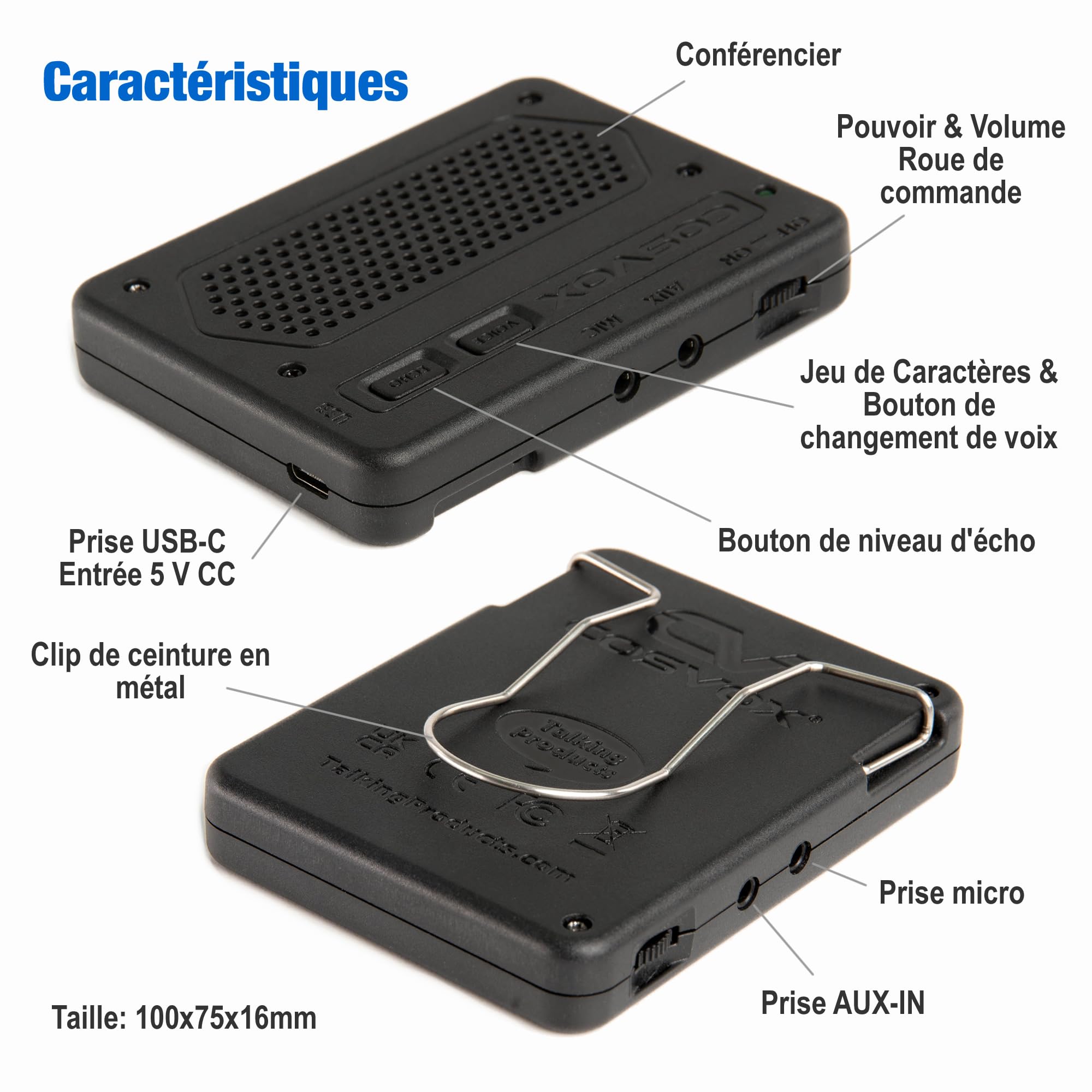 Module de son Bluetooth + Power Bank. Ajoutez des effets sonores passionnants, des lignes vocales emblématiques ou de la musique épique à vos costumes, accessoires, accessoires et répliques de