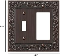 Vista 4 de Amerelle English Garden. Tapa de tomacorriente., 43TRVB