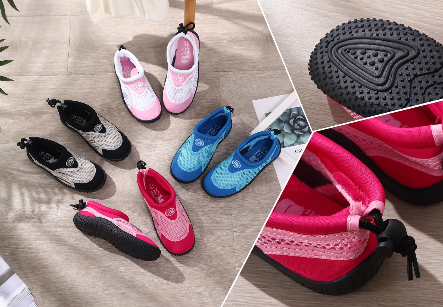 Zapato de Agua para niños Secado Rapido Antideslizante Talla 30-35