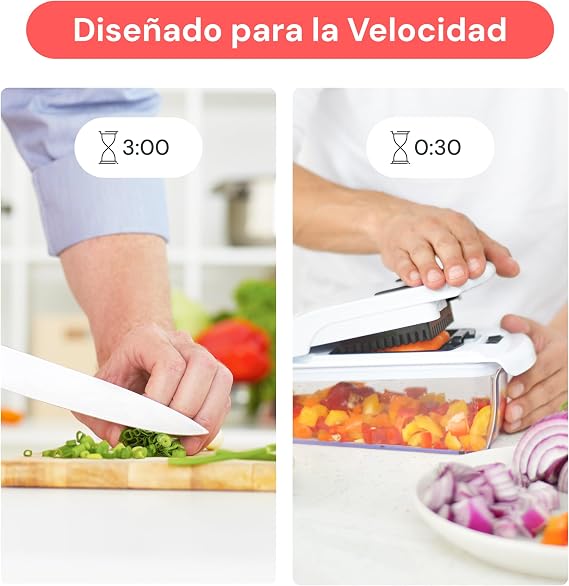 Fullstar Pro Original Vegetable Cutter and Spiralizer - 4 Blades