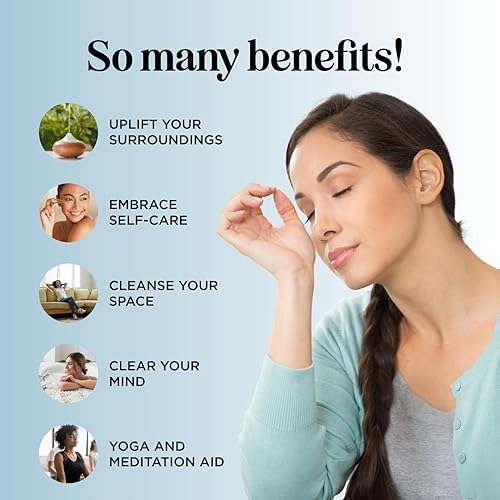 Miniatura 3 de Breathe - Rodillo de aceite esencial de aromaterapia con aceites esenciales vigorizantes, mezcla refrescante de aceites esenciales con aceites