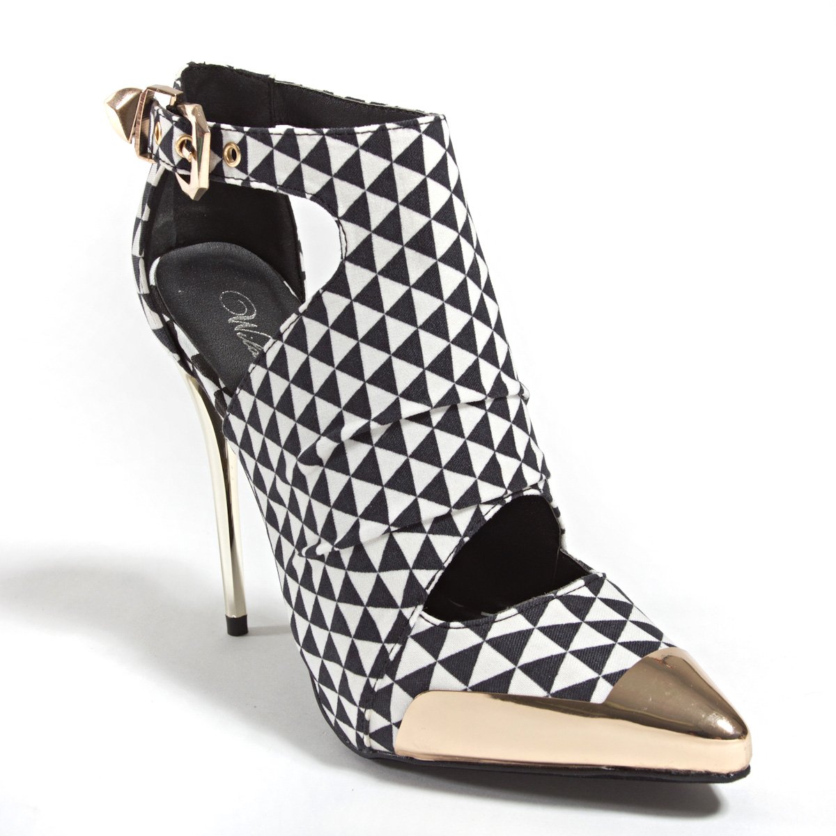 Wild Rose Womens WILSON01 Closed Toe High Heel Stiletto Pump Shoes