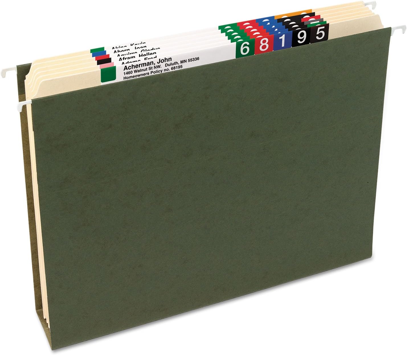 Smead Box Bottom Hanging File Folder, 1" Expansion, Letter Size, 25 per Box (64239)