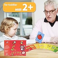 Vista 6 de Tarjetas de memoria ABC para niños, imágenes del alfabeto, imágenes de palabras de preescolar, tarjetas de aprendizaje de jardín de infantes, regalo