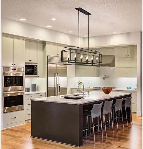 Miniatura 2 de Z-Lite 454-54L-MB Titania colgante, 10 luces 600 vatios totales, negro mate