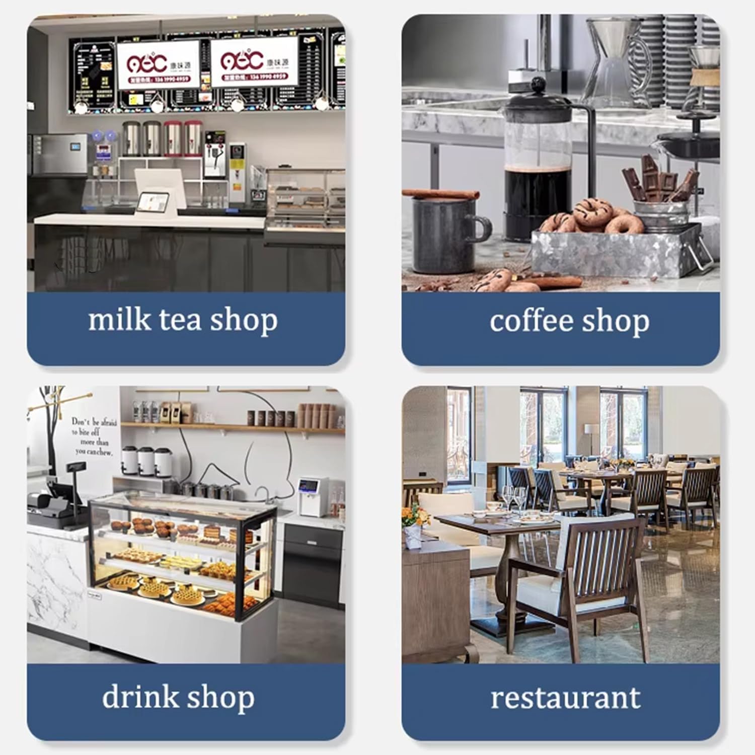 3000w Stainless Steel Commercial Hot Water Boiler, 45l Large Capacity, with LCD Display, Step Heating, Automatic Water Supply, Suitable for Restaurants, Churches, Schools,White-220V