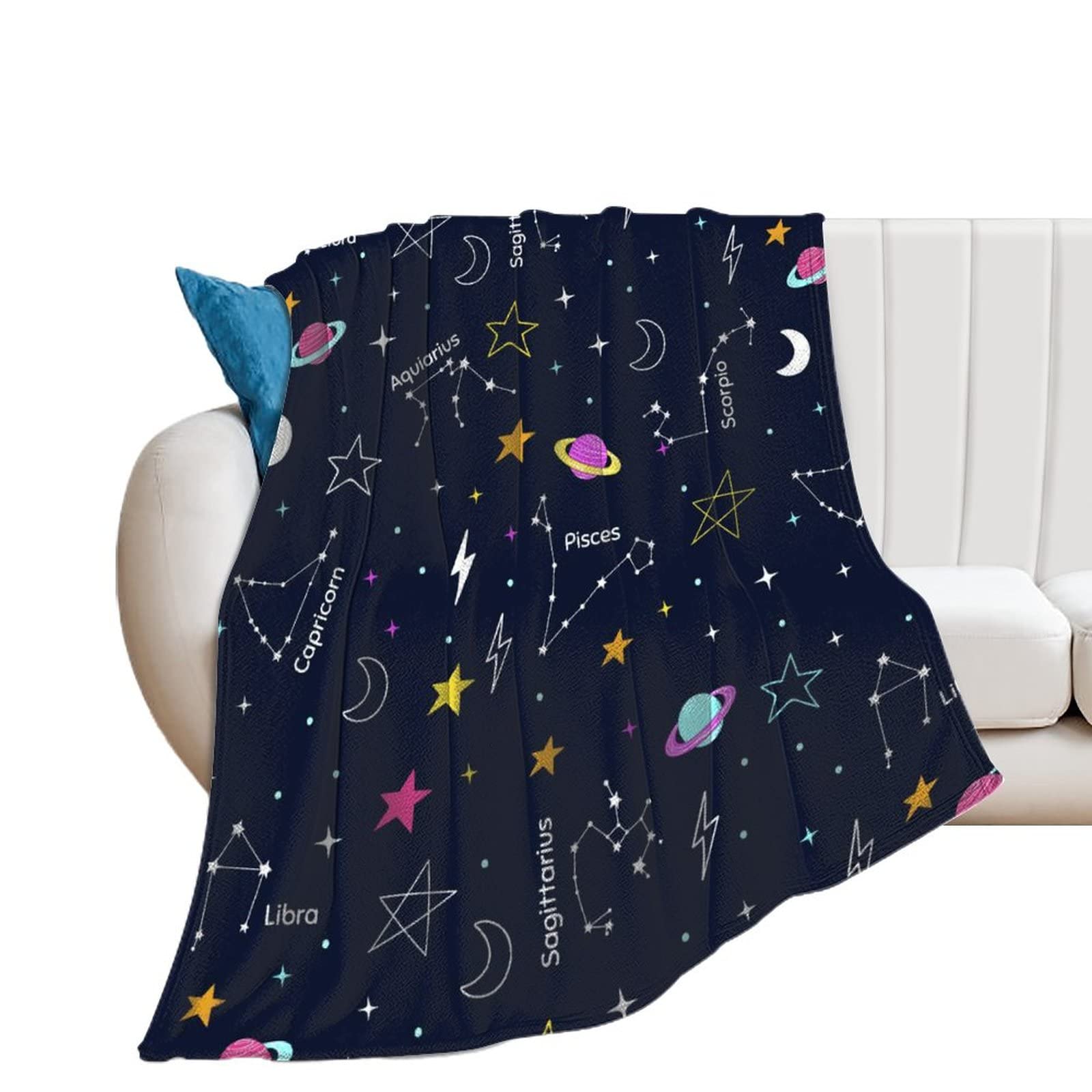 Couverture polaire 130x150cm pour réchauffer vos nuits en chambre et salon