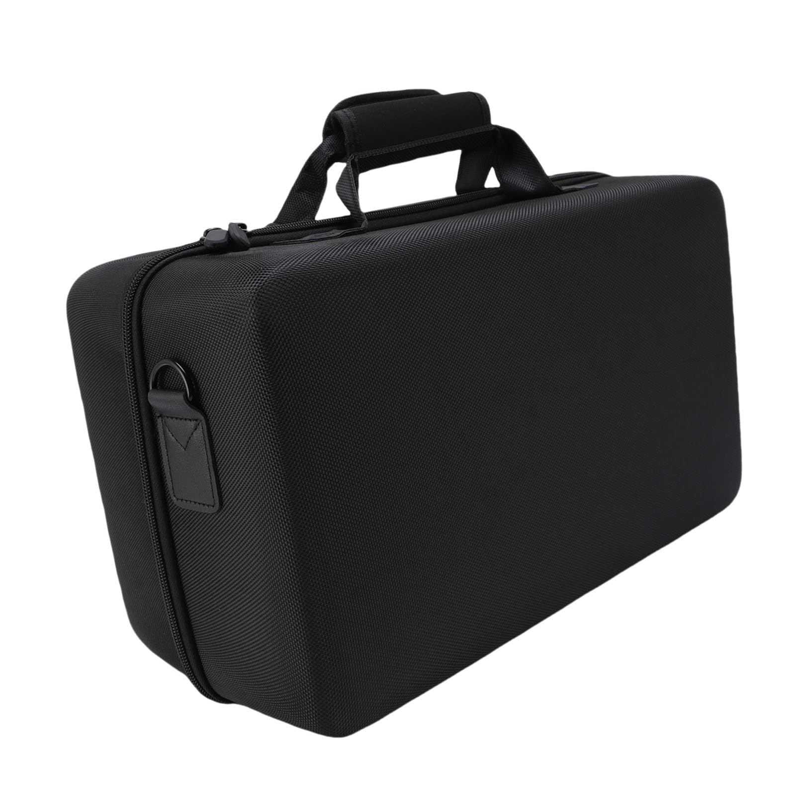 POENVFPO Adatto Alla Custodia Rigida da Trasporto per Console SLIM, Materiale Durevole, Borsa da Viaggio Antiurto per gli Amanti del Gioco, Nylon EVA (BLACK)