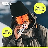 Vista 7 de Nick's Protein Bars - Paquete variado de barras de chocolate con alto contenido de proteínas, bajas en calorías, bajas en carbohidratos, bocadillos