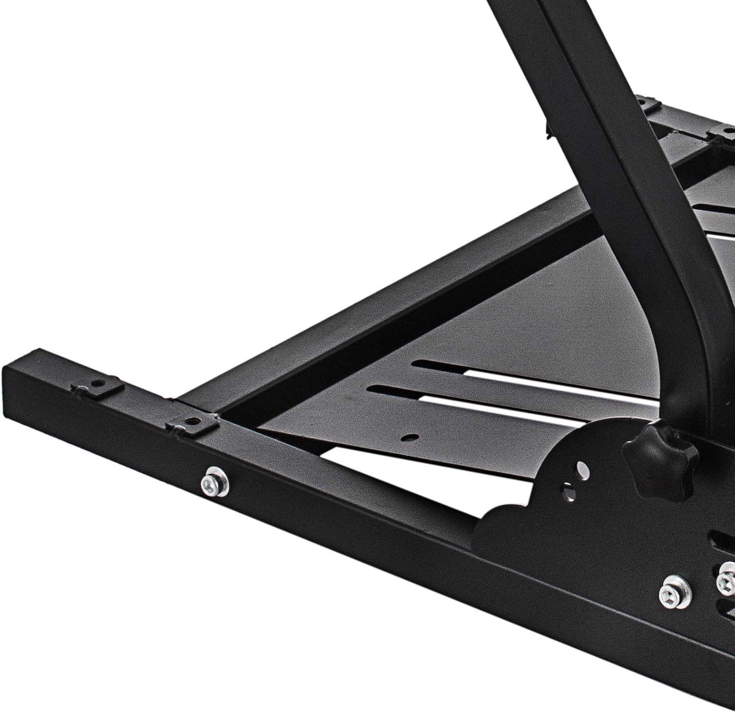 Hihone Racing Steering Wheel Stand, Gaming Wheel Stand 34''Height Adjustable Competible with G27 G25 G29, Racing Wheel Stand Driving Simulator Cockpit Wheel & Pedals Not Included
