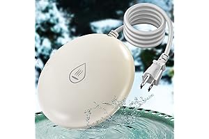 70 Watts Solar Deicer, Fully-Covered Aluminum Bird Bath Heater Thermostatically Controlled