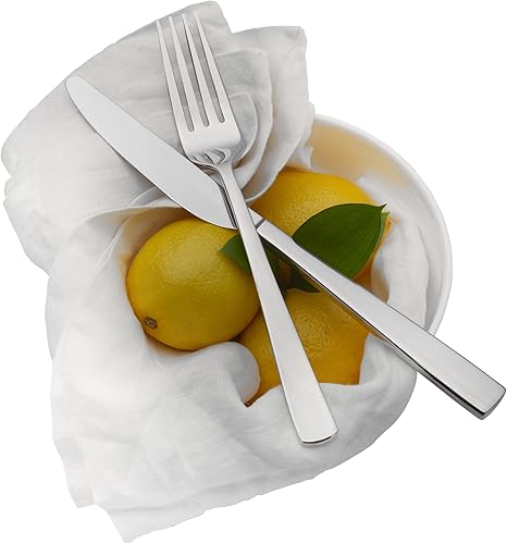 Miniatura 6 de Mikasa Barrett 18.10 - Juego de cubiertos de acero inoxidable, 20 piezas, servicio para 4