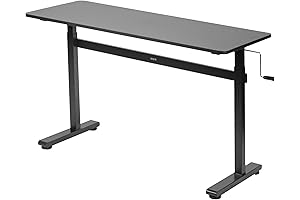 VIVO Manual Standing Desk: Elevate Your Workspace