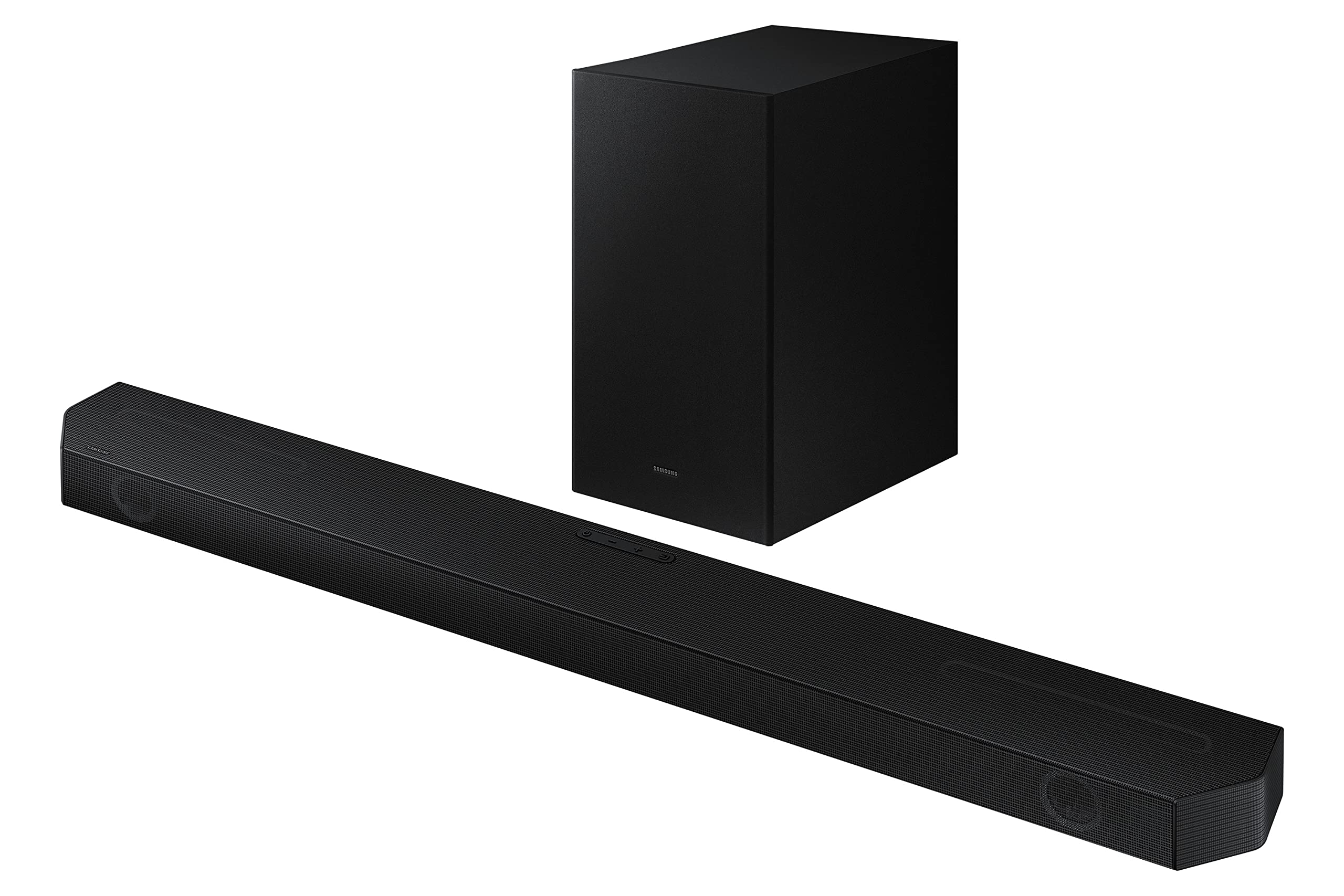 Samsung Barra de Sonido HW-Q600B - Dolby Atmos/DTS:X, Q- Symphony Gen II, 3.2.1 Canales, Sonido Inteligente y Modo Juego Pro