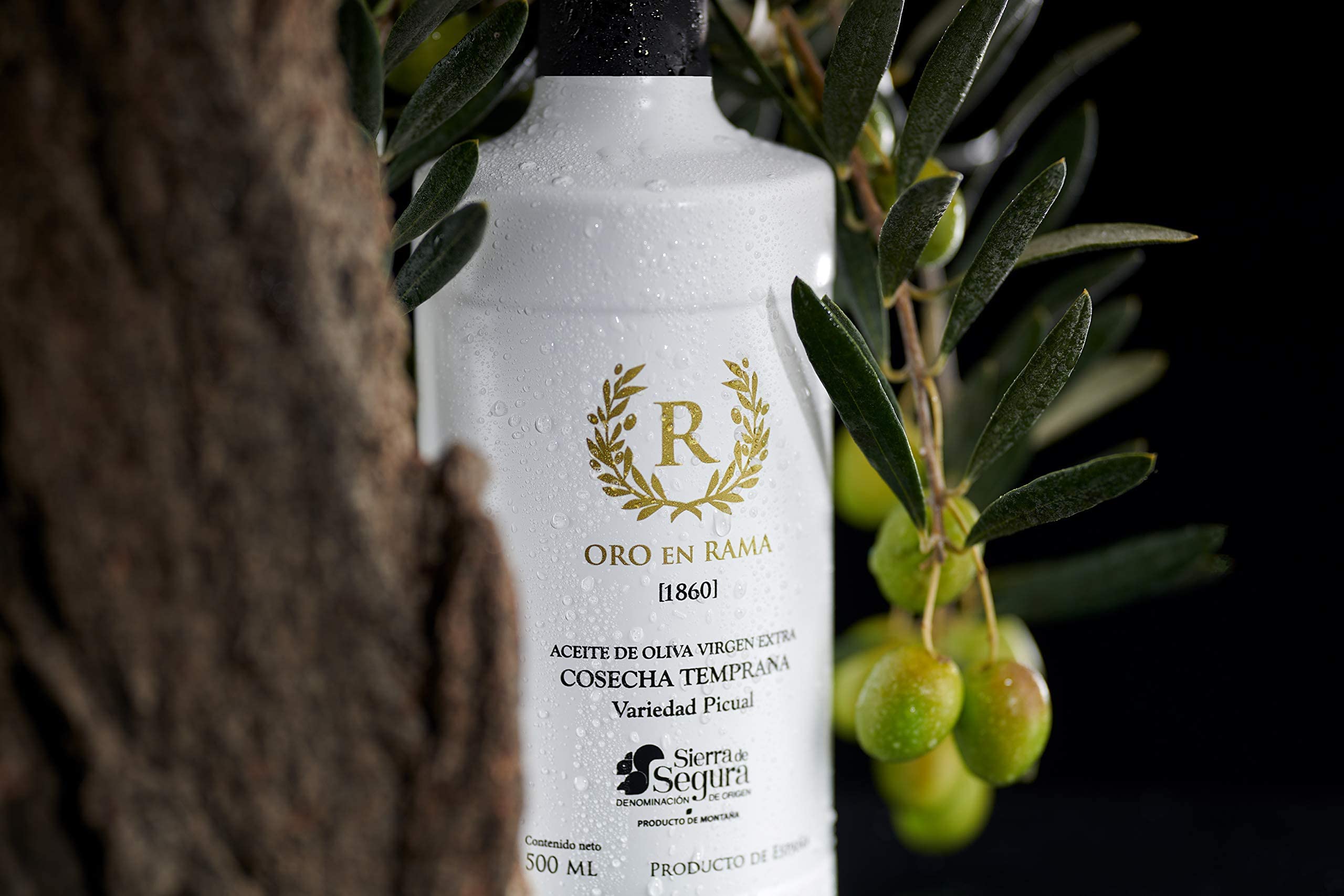 Aceite de Oliva Virgen Extra Picual de Jaén DOP Sierra de Segura Cosecha 25/26 Premio AOVE Verde Sabor frutado intenso