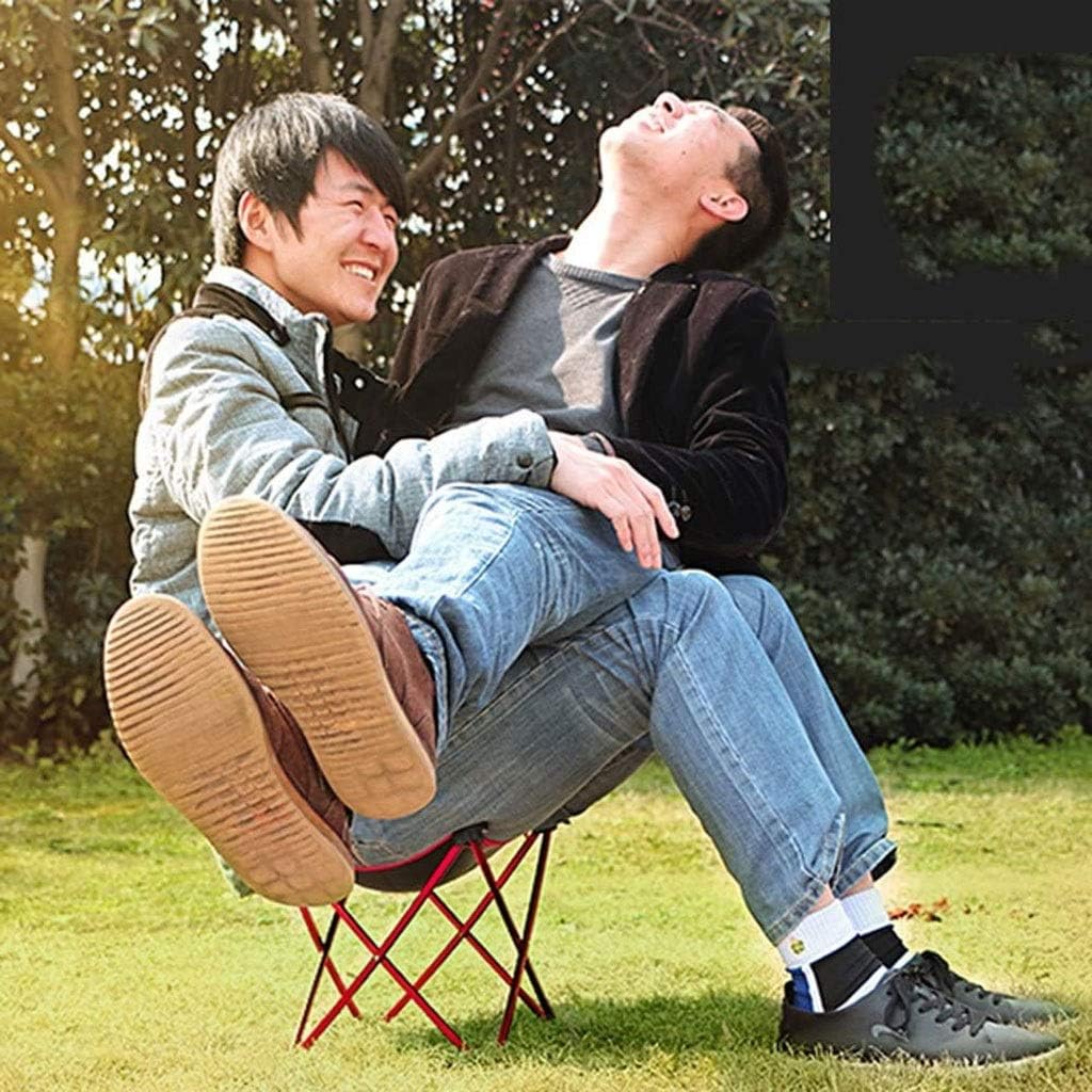 Folding Chairs, Stool for Beach Garden Picnic Outdoor Camp Travel, Aluminum Alloy Frame, Anti-Tear Oxford Cloth