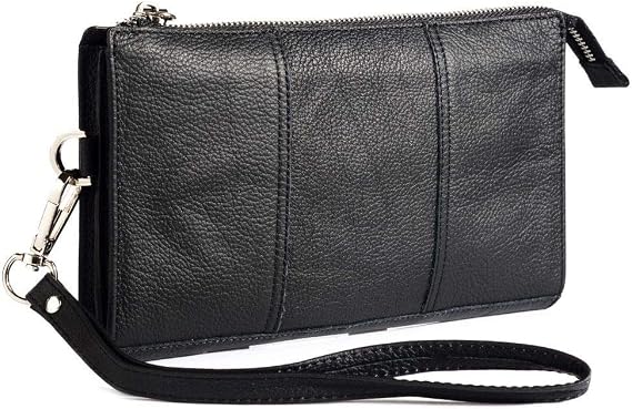 Genuine Leather Case Handbag NOKIA E72 - Black
