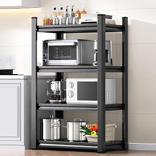HOME CUBE 4 Layer Metal Storage Rack with Adjustable Boltless Shelf, Display, Kitchen Storage Rack Multipurpose Stand for ... Price In India